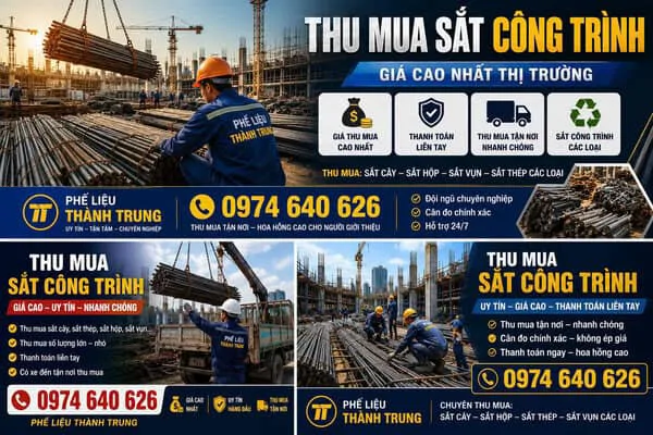 thanh lý sắt thanh lý sắt